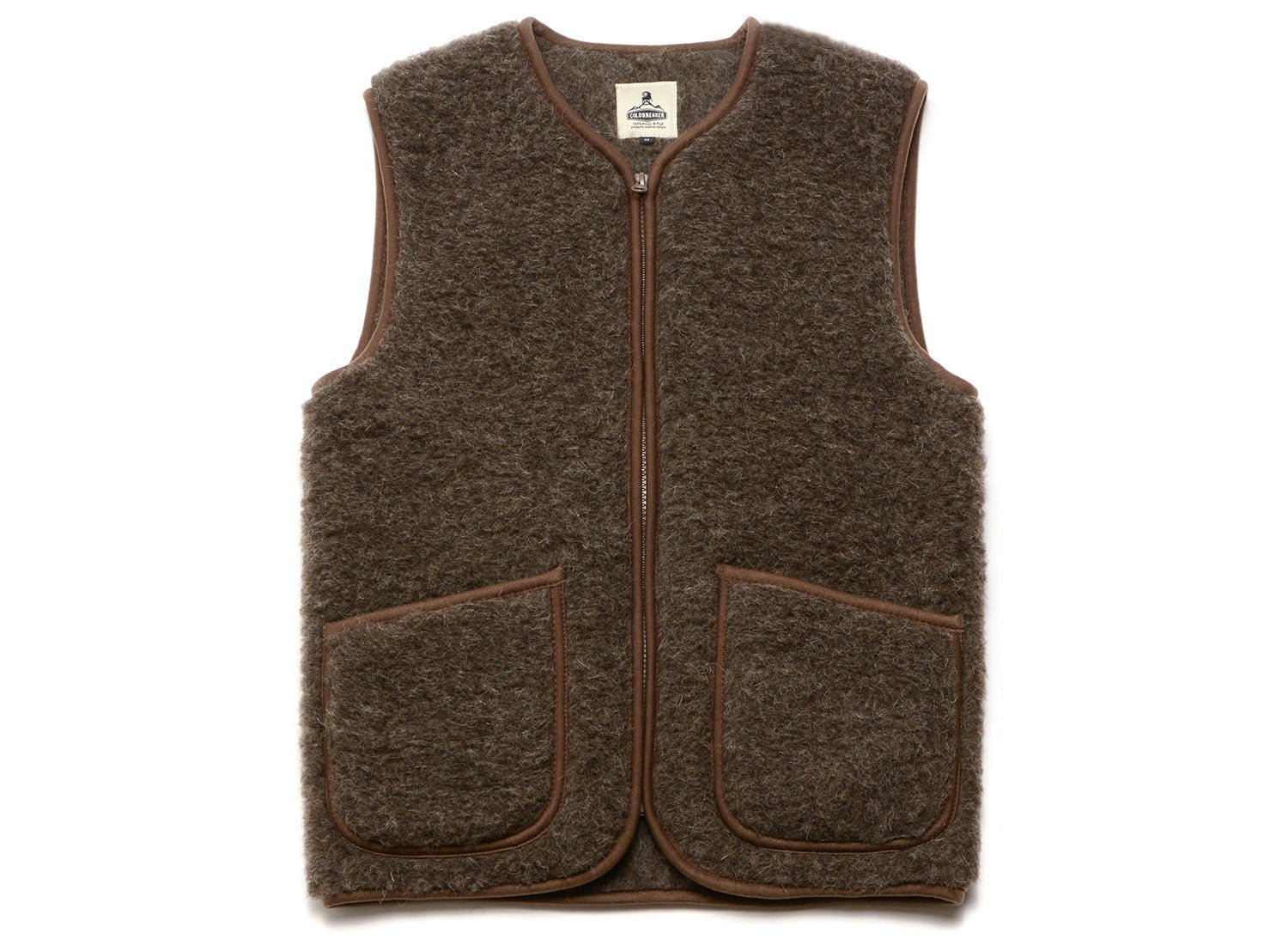 Coldbreaker Pepitko Vest Mid - Brown - Steranko Clothing Manchester