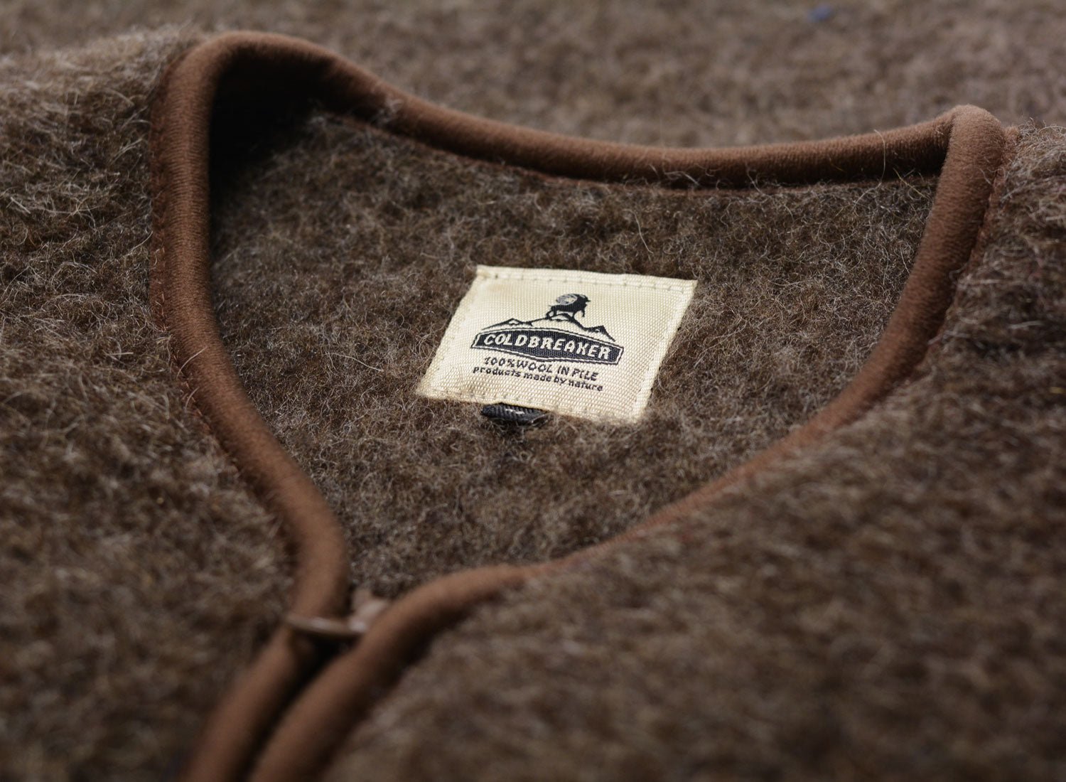 Coldbreaker Pepitko Vest Mid - Brown - Steranko Clothing Manchester