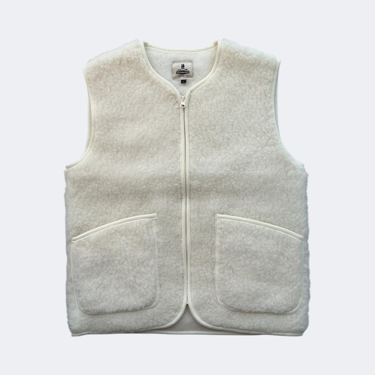 Coldbreaker Pepitko Vest Natural - Steranko Clothing Manchester