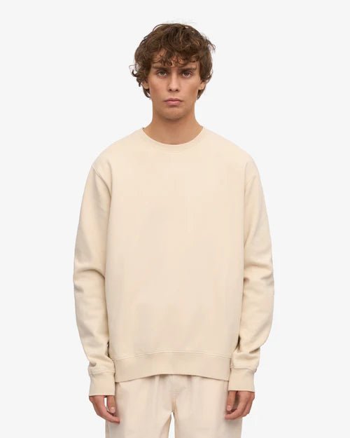 Colorful Standard Classic Organic Crew Neck Ivory White - Steranko Clothing Manchester