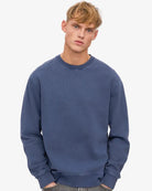 Colorful Standard Classic Organic Crew Neck Neptune Blue - Steranko Clothing Manchester