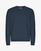 Colorful Standard Classic Organic Crew Neck Petrol Blue - Steranko Clothing Manchester