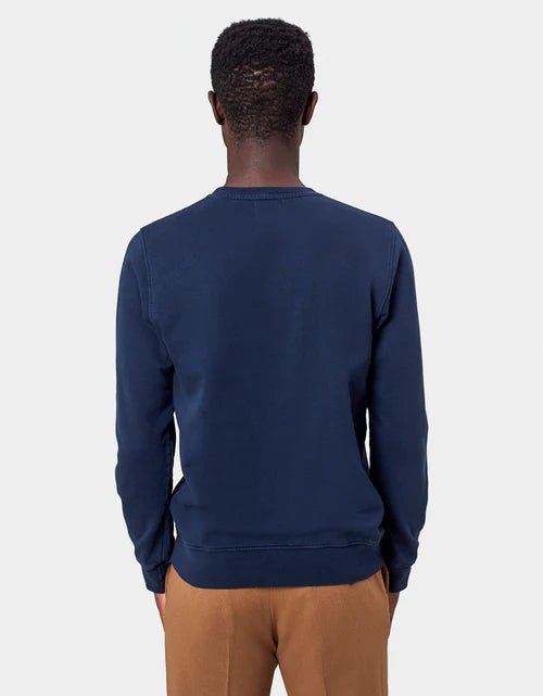 Colorful Standard Classic Organic Crew Neck Petrol Blue - Steranko Clothing Manchester