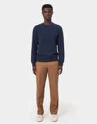 Colorful Standard Classic Organic Crew Neck Petrol Blue - Steranko Clothing Manchester