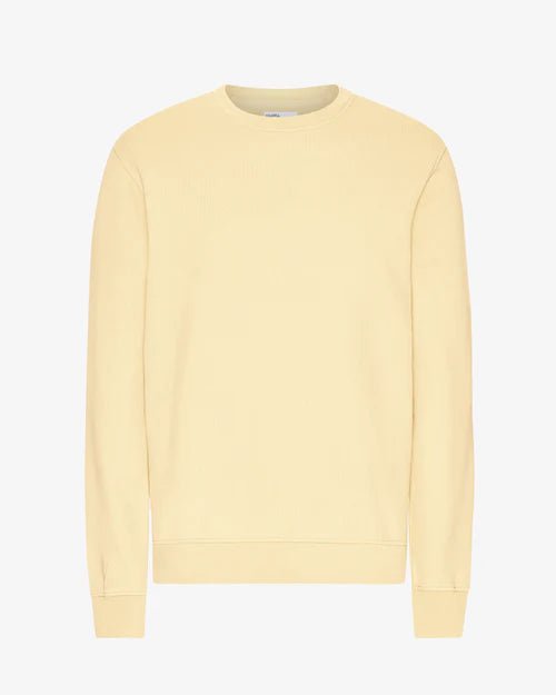 Colorful Standard Classic Organic Crew Neck Soft Yellow - Steranko Clothing Manchester