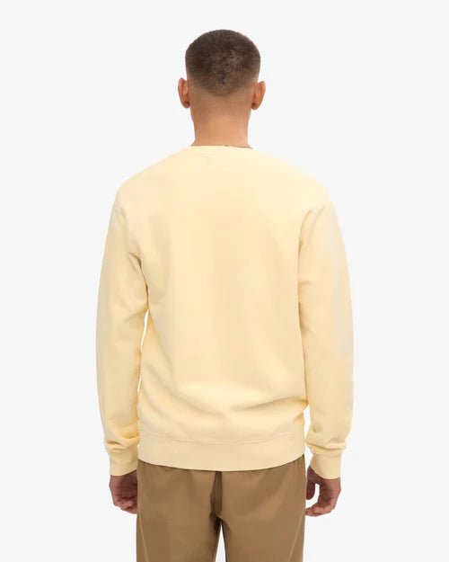 Colorful Standard Classic Organic Crew Neck Soft Yellow - Steranko Clothing Manchester