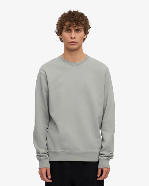 Colorful Standard Classic Organic Crew Neck Steel Blue - Steranko Clothing Manchester