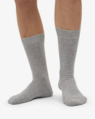 Colorful Standard Classic Organic Sock Heather Grey - Steranko Clothing Manchester