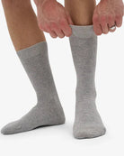 Colorful Standard Classic Organic Sock Heather Grey - Steranko Clothing Manchester