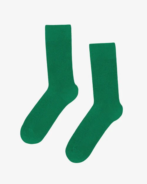 Colorful Standard Classic Organic Sock Kelly Green - Steranko Clothing Manchester