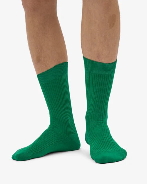 Colorful Standard Classic Organic Sock Kelly Green - Steranko Clothing Manchester