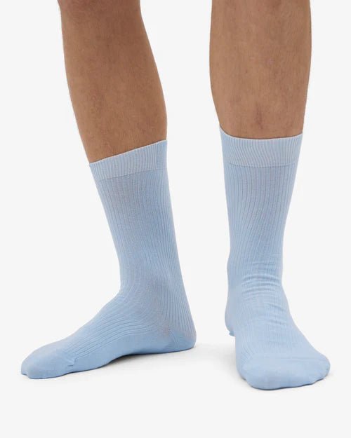 Colorful Standard Classic Organic Sock Polar Blue - Steranko Clothing Manchester