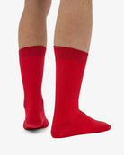 Colorful Standard Classic Organic Sock Scarlet Red - Steranko Clothing Manchester