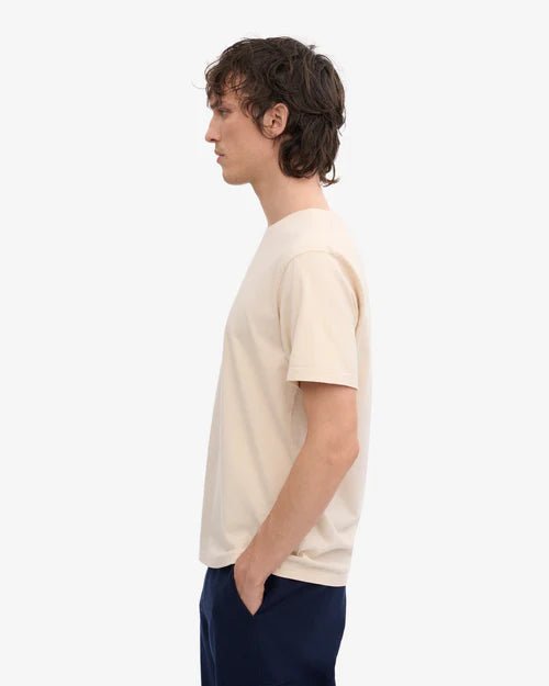 Colorful Standard Classic Organic Tee Ivory White - Steranko Clothing Manchester