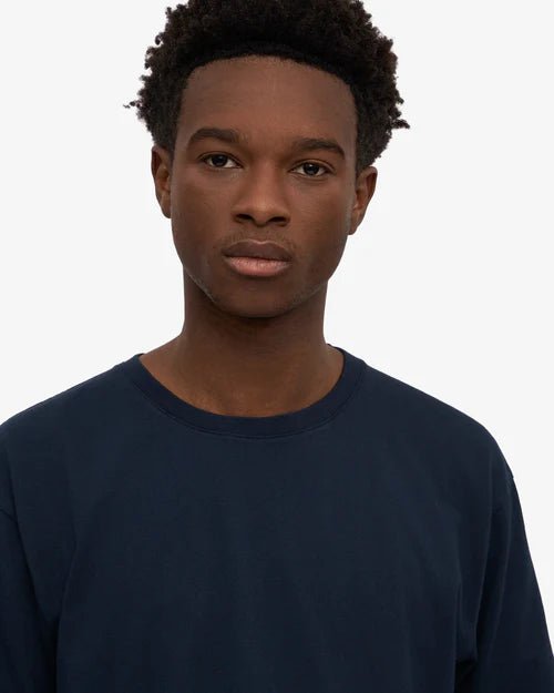 Colorful Standard Classic Organic Tee Navy Blue - Steranko Clothing Manchester