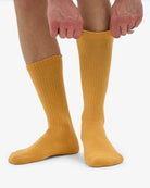 Colorful Standard Organic Active Sock Burned Yellow - Steranko Clothing Manchester