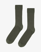Colorful Standard Organic Cotton Active Socks Dusty Olive - Steranko Clothing Manchester