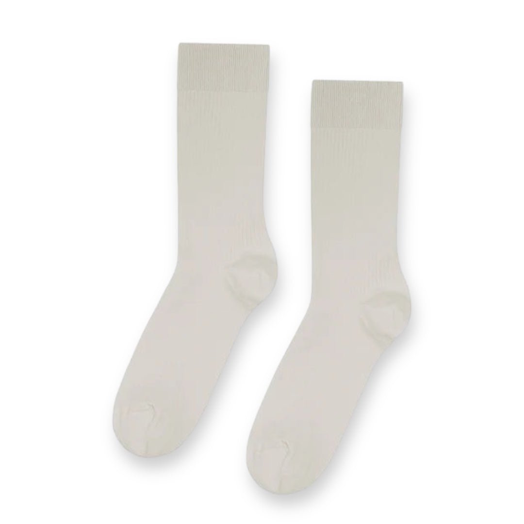 Colorful Standard Organic Sock Limestone Grey - Steranko Clothing Manchester