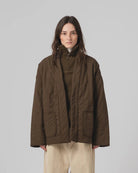 Eat Dust Unisex Edo Quilted Jacket Java Brown - Steranko Clothing Manchester