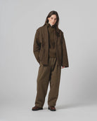 Eat Dust Unisex Edo Quilted Jacket Java Brown - Steranko Clothing Manchester