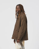 Eat Dust Unisex Edo Quilted Jacket Java Brown - Steranko Clothing Manchester