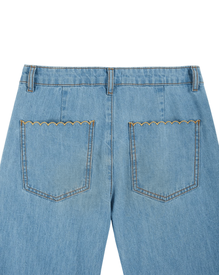 Emile Et Ida Barnabe Bridge Pants Denim - Steranko Clothing Manchester