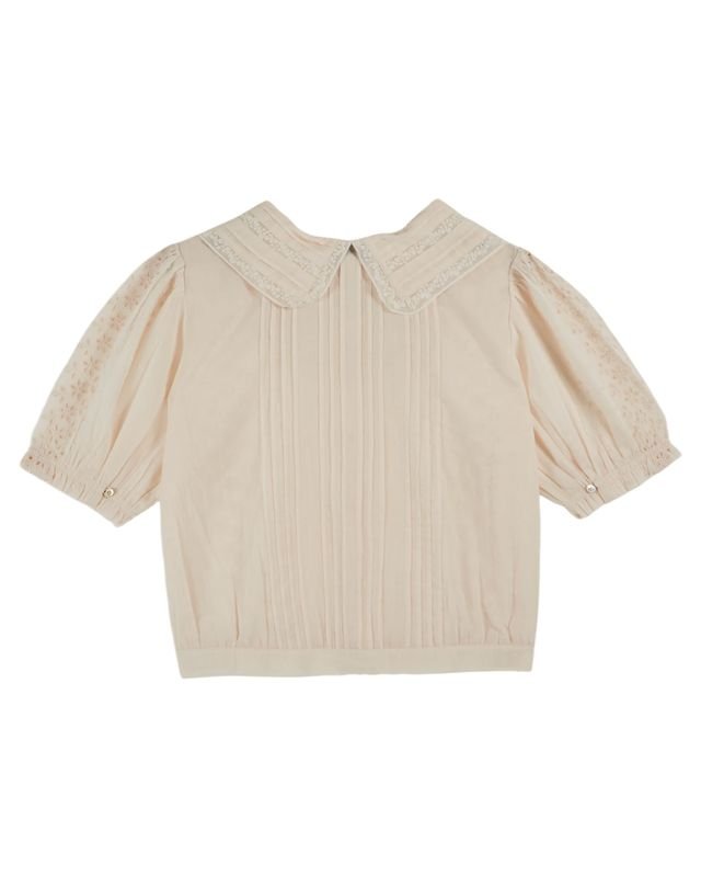 Emile & Ida Delicate Blouse Cream - Steranko Clothing Manchester