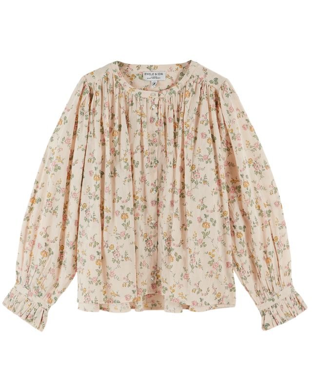 Emile & Ida Dounia Blouse Rosy - Steranko Clothing Manchester
