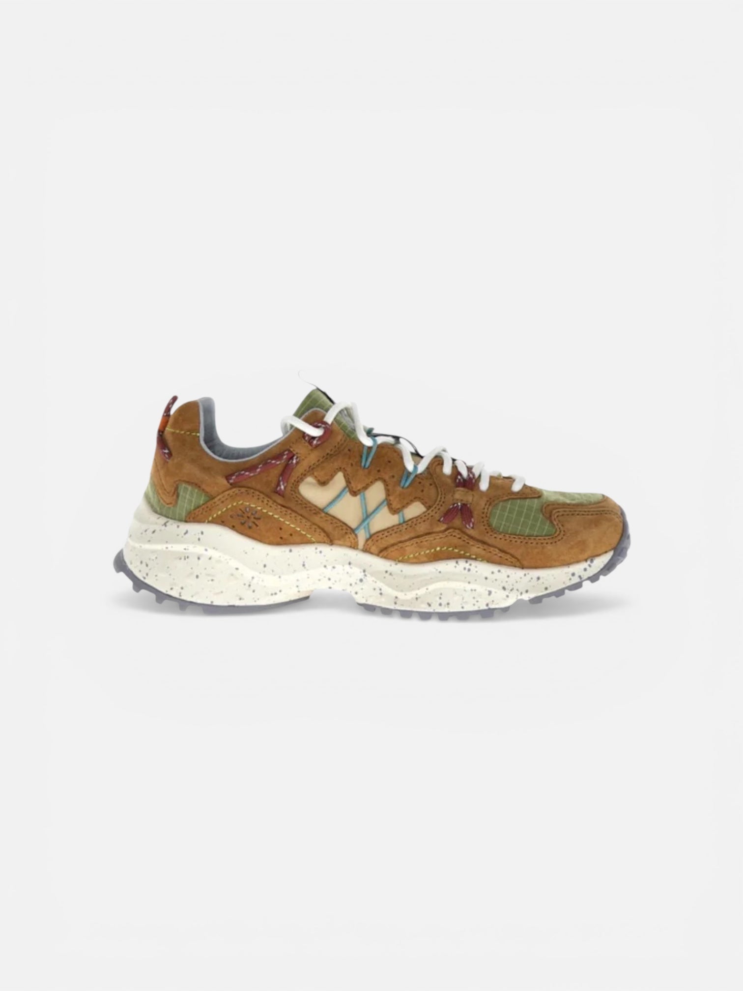 Flower Mountain Yamabushi Suede/Nylon Ripstop Biscuit - Beige - Steranko Clothing Manchester