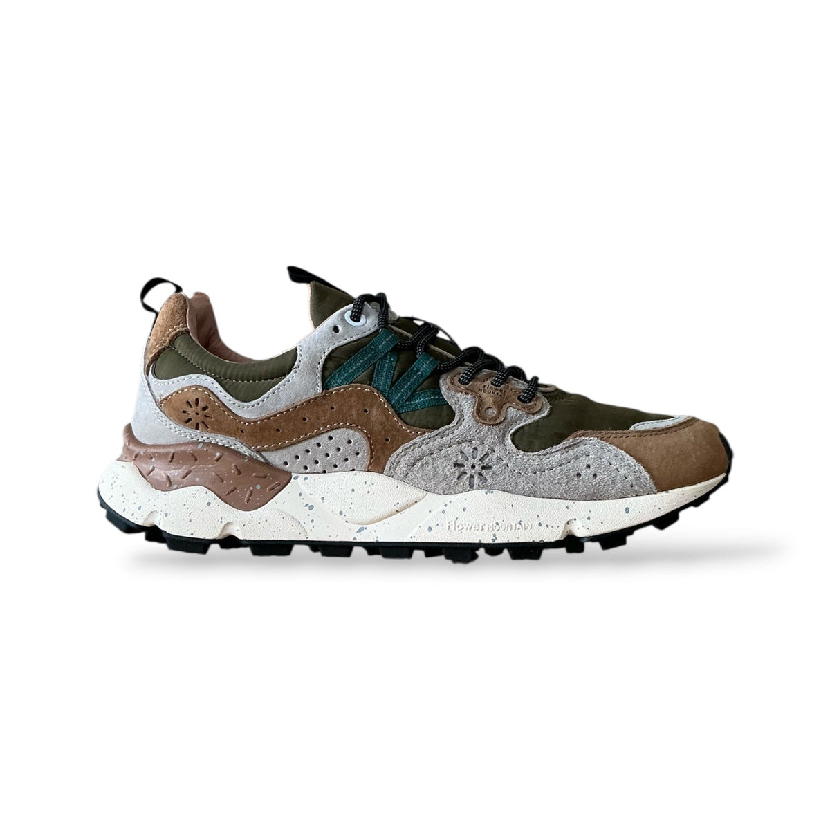 Flower Mountain Yamano 3 Cream / Brown / Taupe - Steranko Clothing Manchester