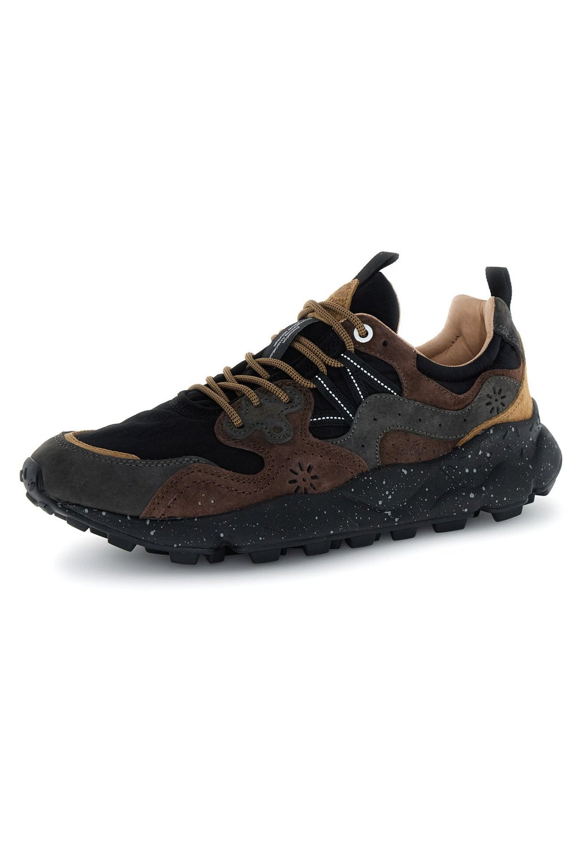 Flower Mountain Yamano 3 Dark Grey / Black / Dark Brown - Steranko Clothing Manchester