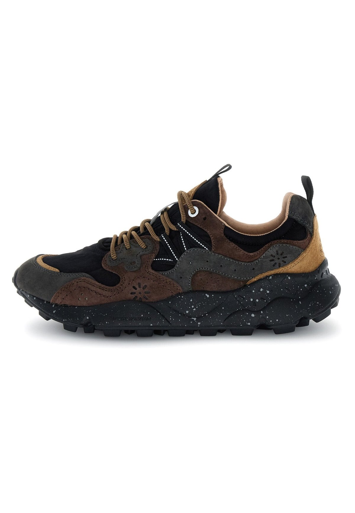 Flower Mountain Yamano 3 Dark Grey / Black / Dark Brown - Steranko Clothing Manchester