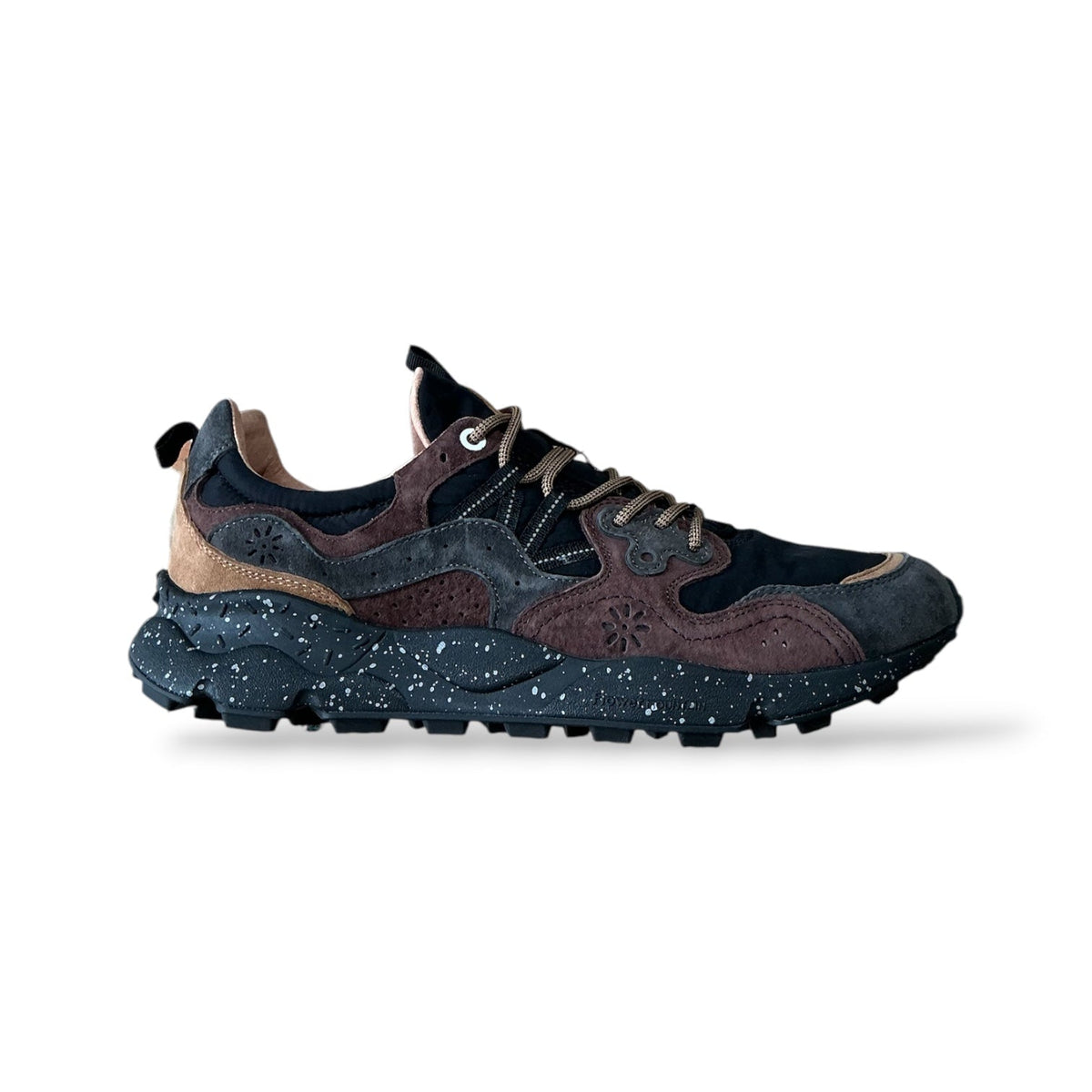 Flower Mountain Yamano 3 Dark Grey / Black / Dark Brown - Steranko Clothing Manchester