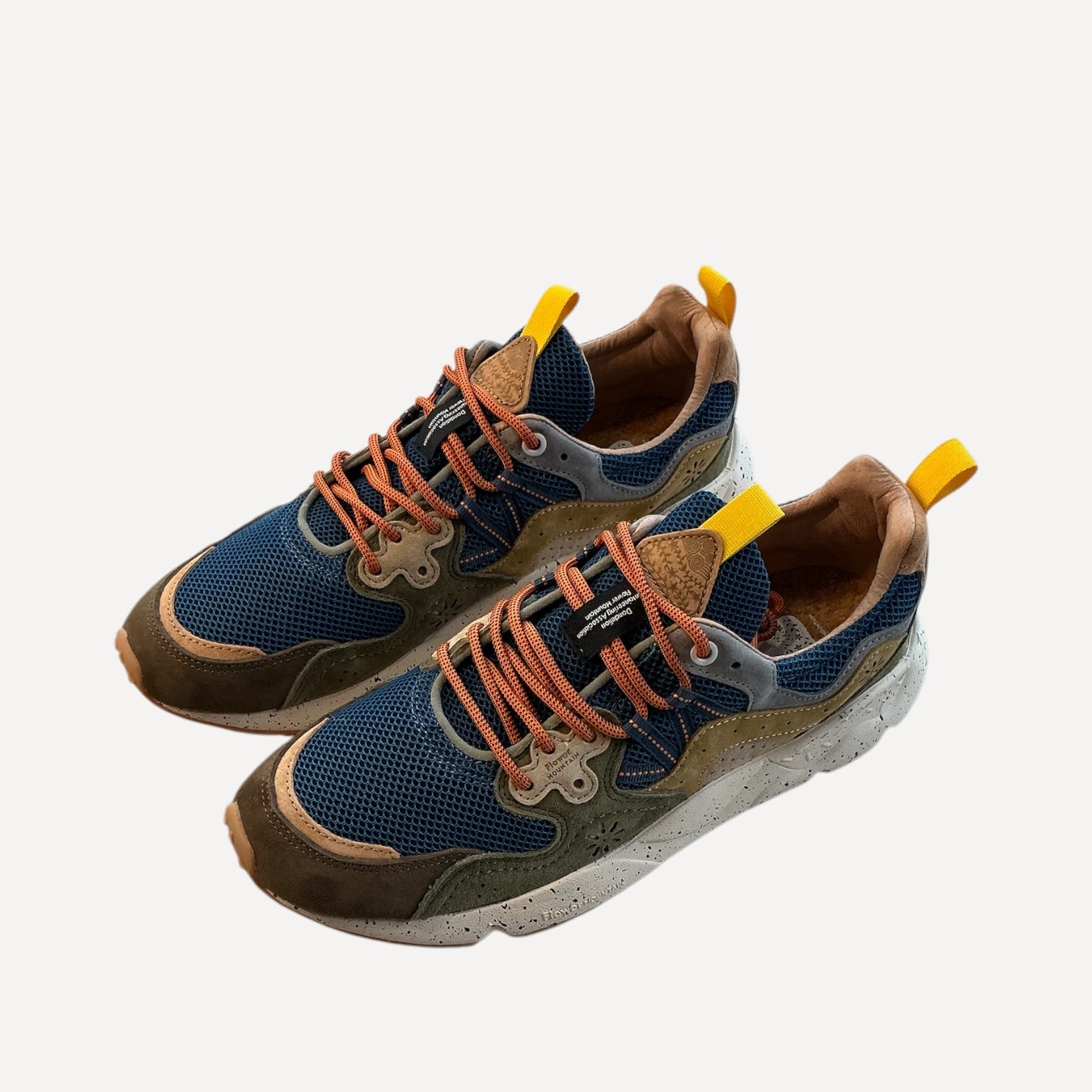 Flower Mountain Yamano 3 Suede / Nylon Dark Brown Stone - Steranko Clothing Manchester