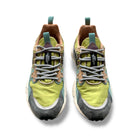 Flower Mountain Yamano 3 Suede / Pony Dark Grey/ Acid Green Bottle - Steranko Clothing Manchester