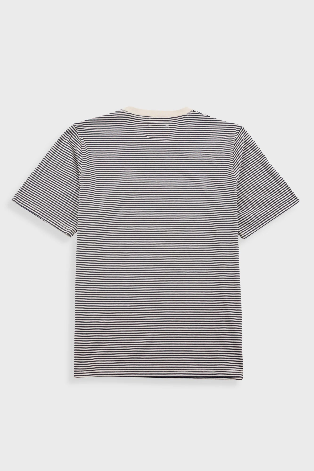 Folk 1x1 Striped T-Shirt Soft Black - Steranko Clothing Manchester