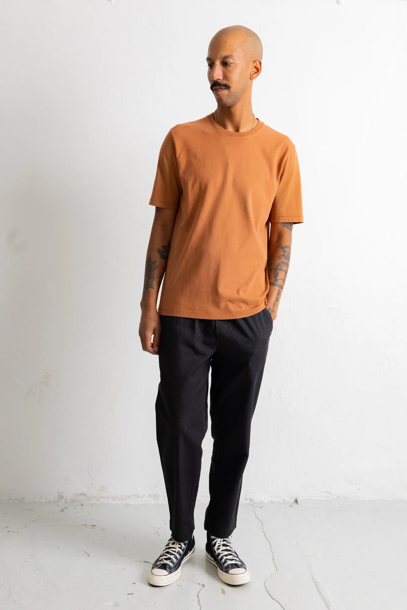 Folk Assembly Pant Black Twill - Steranko Clothing Manchester
