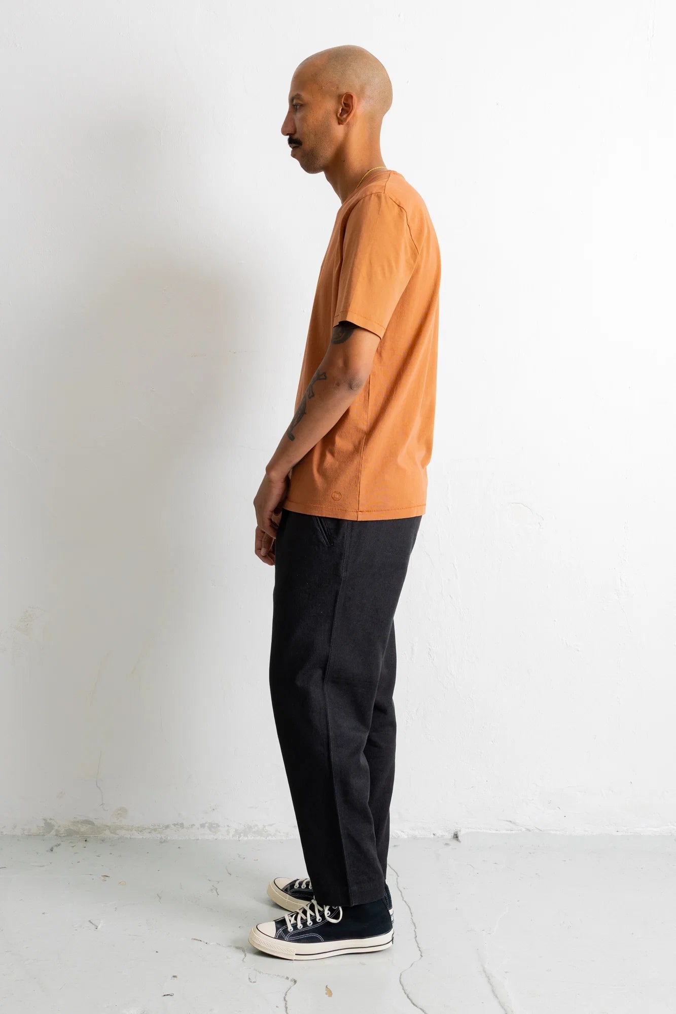 Folk Assembly Pant Black Twill - Steranko Clothing Manchester