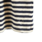 Folk Classic Stripe T-shirt Ecru Navy - Steranko Clothing Manchester