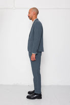 Folk Cotton Linen Blazer Charcoal - Steranko Clothing Manchester
