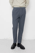 Folk Cotton Linen Trouser Charcoal - Steranko Clothing Manchester