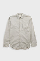 Folk Curve Shirt Silver Sage - Steranko Clothing Manchester