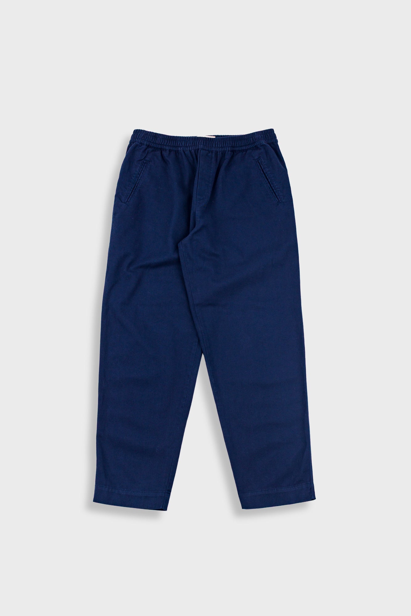 Folk Drawcord Assembly Pant Brushed Twill Deep Navy - Steranko Clothing Manchester