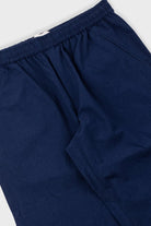 Folk Drawcord Assembly Pant Dark Navy Cotton / Linen - Steranko Clothing Manchester