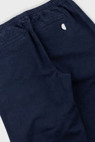 Folk Drawcord Assembly Pant Dark Navy Cotton / Linen - Steranko Clothing Manchester