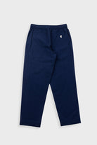 Folk Drawcord Assembly Pant Dark Navy Cotton / Linen - Steranko Clothing Manchester