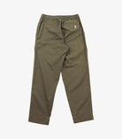 Folk Drawcord Assembly Pant Dark Olive Seersucker - Steranko Clothing Manchester