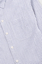 Folk Easy Fit Shirt Soft Blue Mini Check - Steranko Clothing Manchester