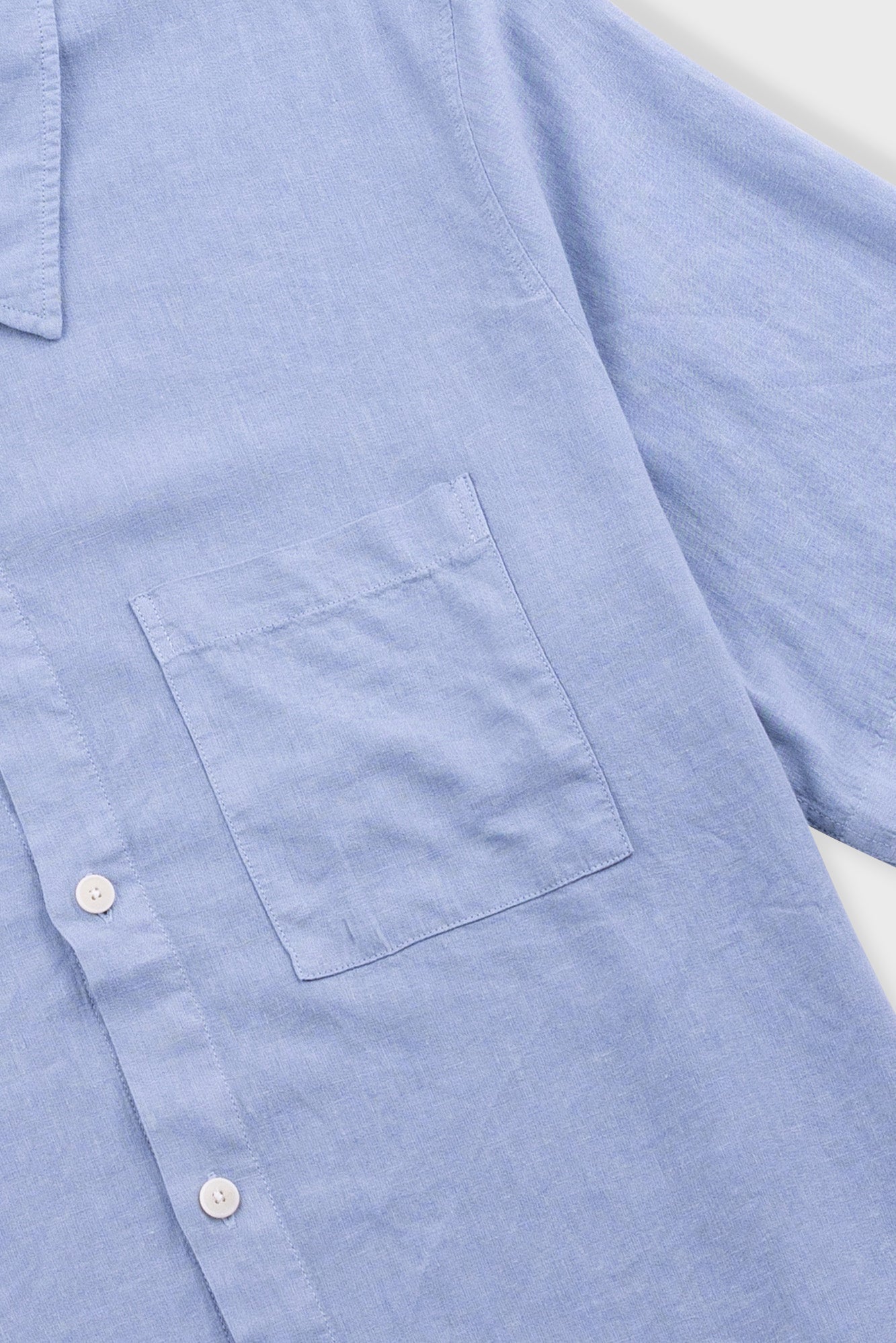 Folk Gabe Shirt Soft Blue - Steranko Clothing Manchester