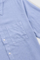 Folk Gabe Shirt Soft Blue - Steranko Clothing Manchester